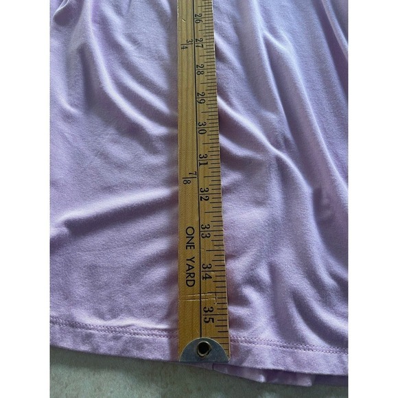 Style & Co Women's Plus Size 2X Pink Solid Flip-Flop Rayon Spandex Dress New - Picture 7 of 8